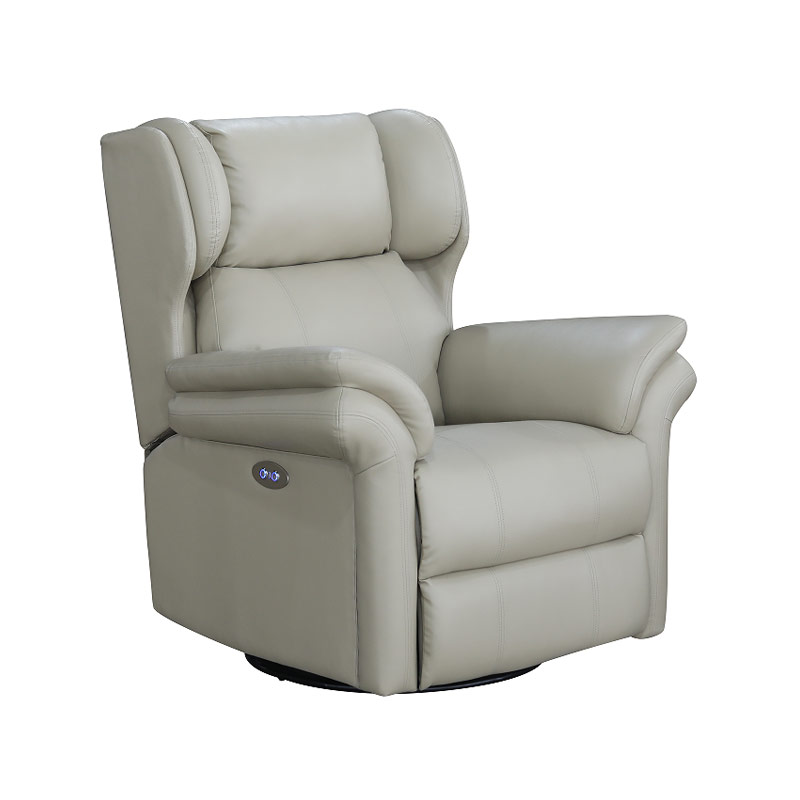 7288 Electric Swivel and Rocking Recliner Sofa Chair Reclinable Dengan Fungsi Pijat Dan Panas